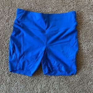 Lululemon Athletica Electric Blue Shorts